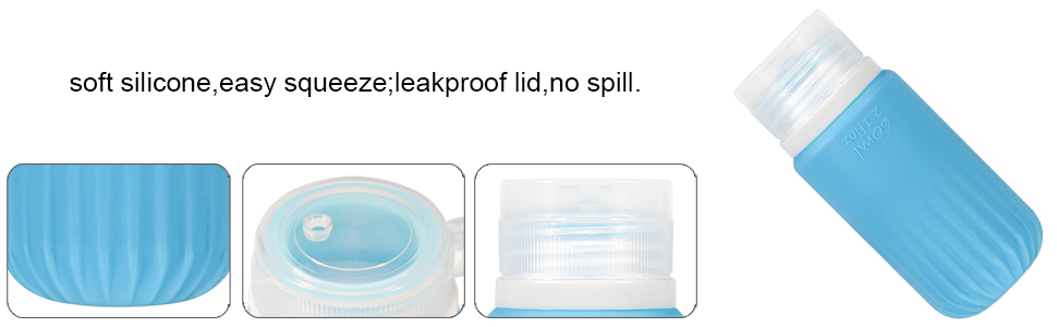 Screw Top Food Storage Contaners with A Flip Top