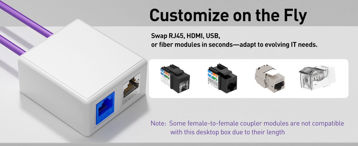 Keystone Jack Surface Mount Box