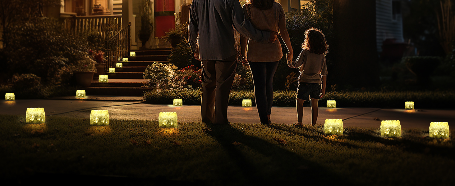 Solar Brick Lights