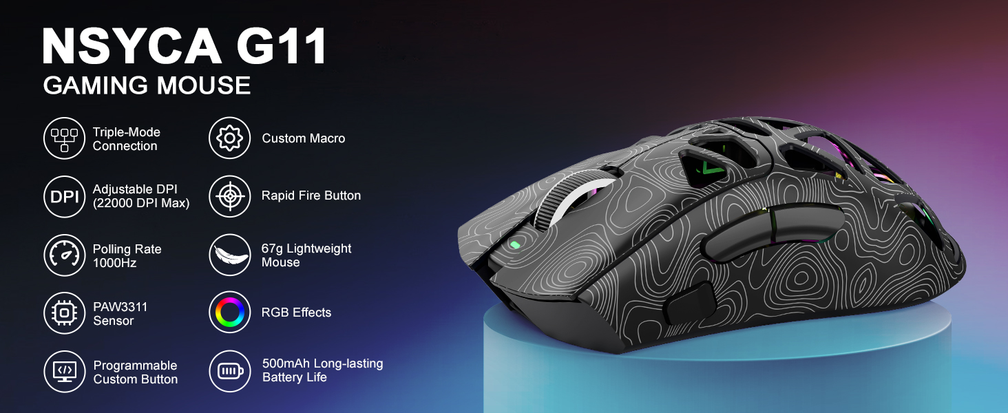 G11 gaming mouse