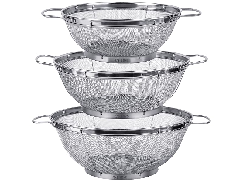 3 pack colander