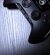 (No Drift) ManbaOne Wireless Game Controller with Interactive Screen for Windows PC/Switch/iOS/An...