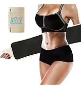 Lisacool Waist Trainer for Women,Sweat Band,Stomach Sweat Band for Women,Sweat Waist Trainer,bell...