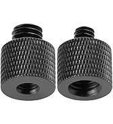 Frgyee 1/4 to 3/8 & 3/8 to 1/4 Camera Tripod Adapter - Male to Female Screw for Camera, Mount, Mo...