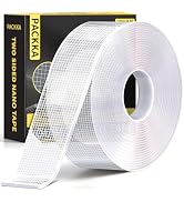 PACKKA 1.18IN*16.5 FT Nano Grip Tape Double Sided Tape Heavy Duty, Clear Mounting Tape Picture Ha...