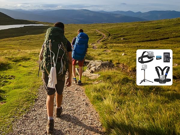 AKASO Hiking & Adventure Accessory Kit