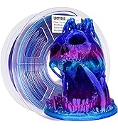 LOCYFENS PLA 3D Printer Filament, PLA Filament 1.75mm, Shiny Color Change Rainbow PLA Filament, +...