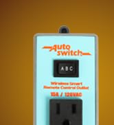 O'SKOOL 120V Wireless Smart Remote Control Outlet for Dust Collector Starter Outlet Switch