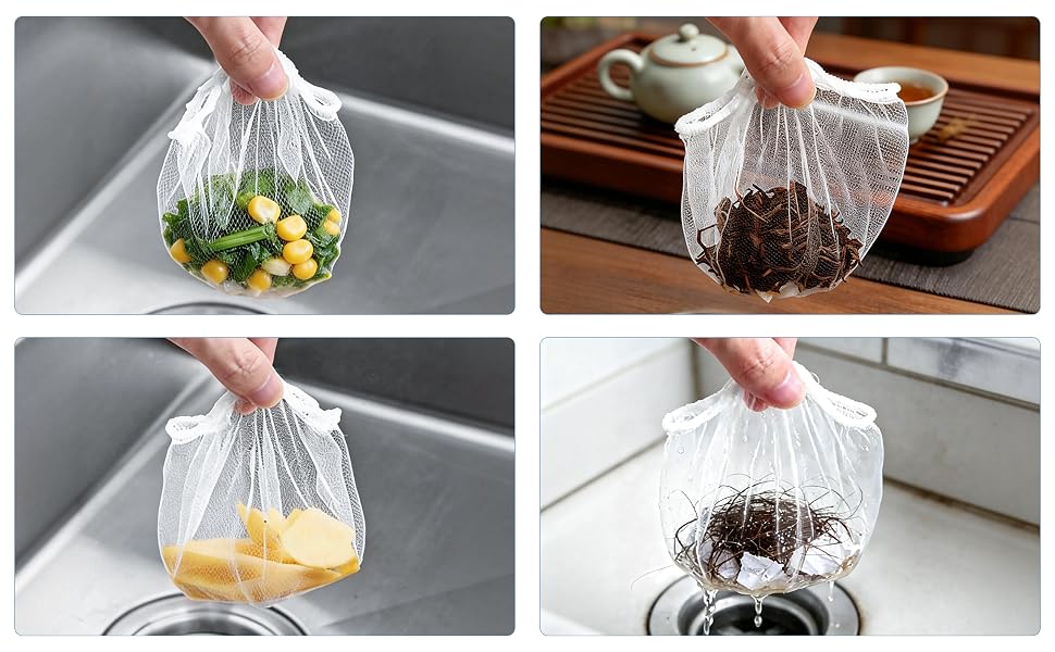 mesh sink strainer