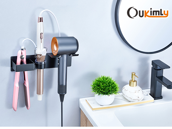 blow dryer holder