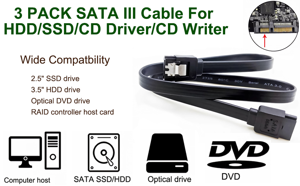SATA III 6 Gbps Cable