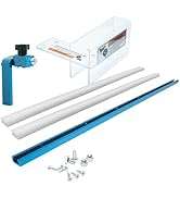 POWERTEC Table Saw Sled w/Blade Guard, 24