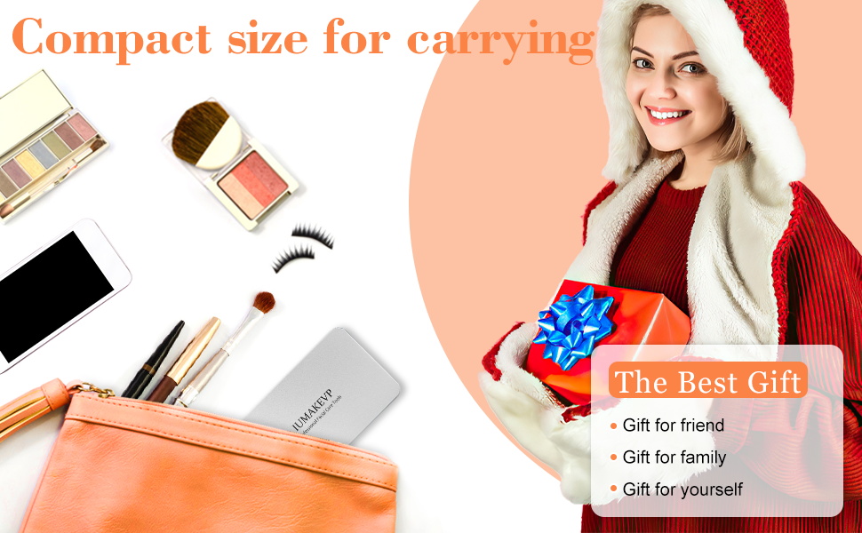Compact size for carrying