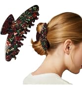 LAYONGMOLI Large Hair Claw Clips, 4 Inch Strong Hold No Slip Grip Claws for Women - Premium Aceta...