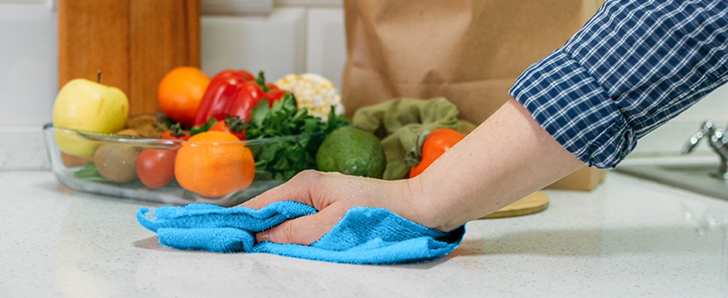 cleaning rags