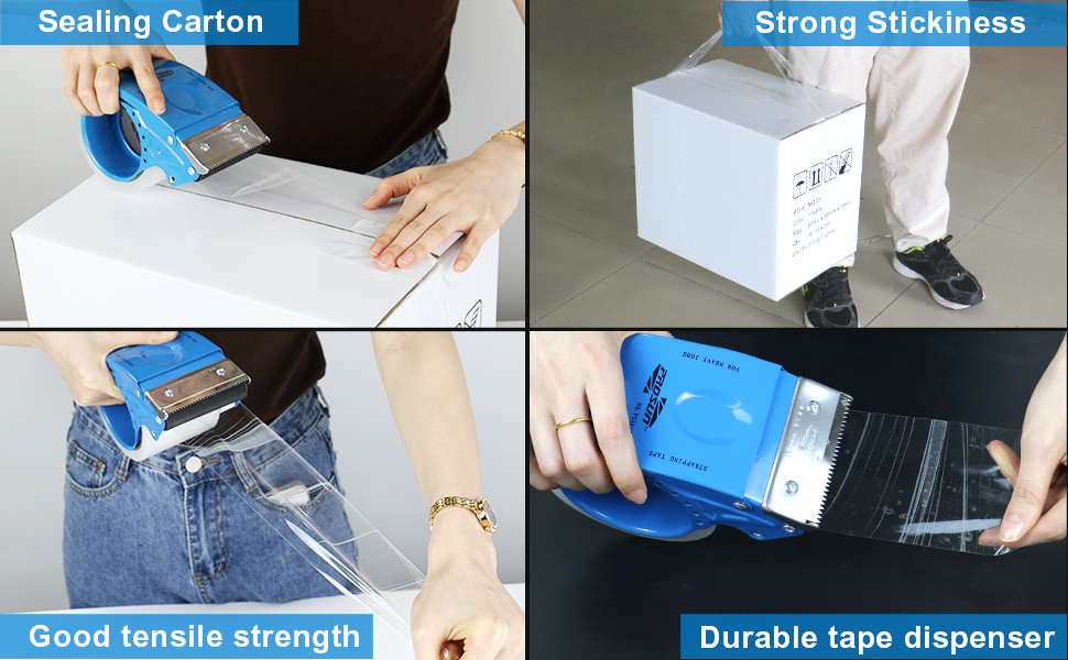 transparent shipping tape