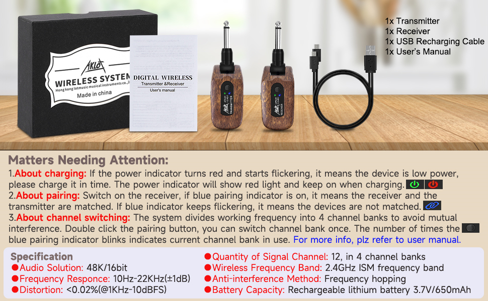 wireless guitar system