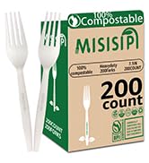c0mpostable forks spoons knives utensils cutlery silverawre set