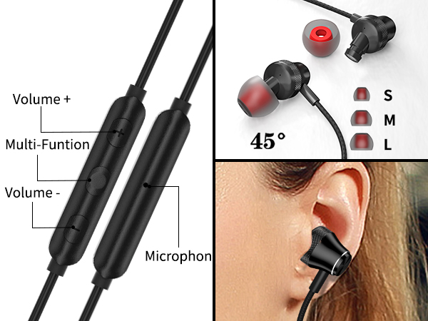 3.5mm wired earbuds for chromebook