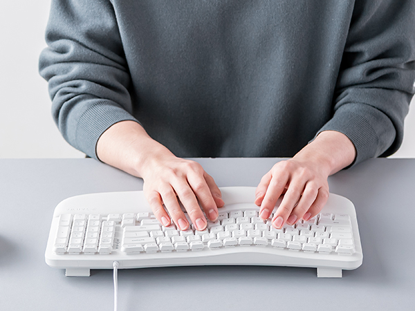 wired ergonomic keyboard