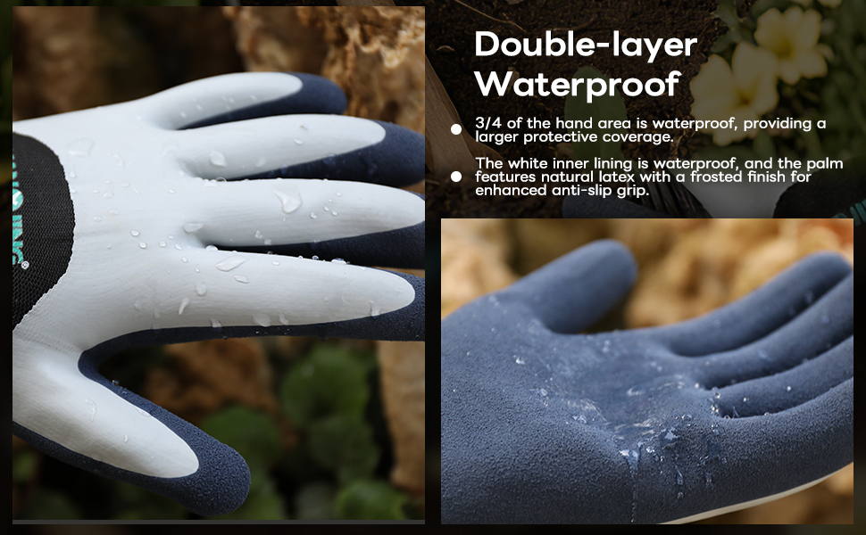 soft gardening gloves