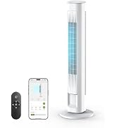 MORENTO Tower Fan for Bedroom, 2026 Upgraded 90° Oscillating 43" Standing Fan with 4 Speeds, 4 Mo...