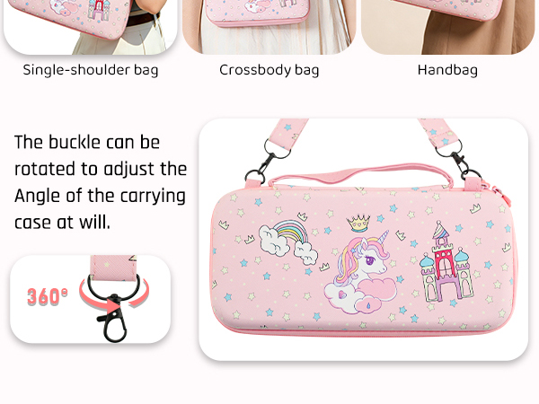 nintendo switch 2 case pink