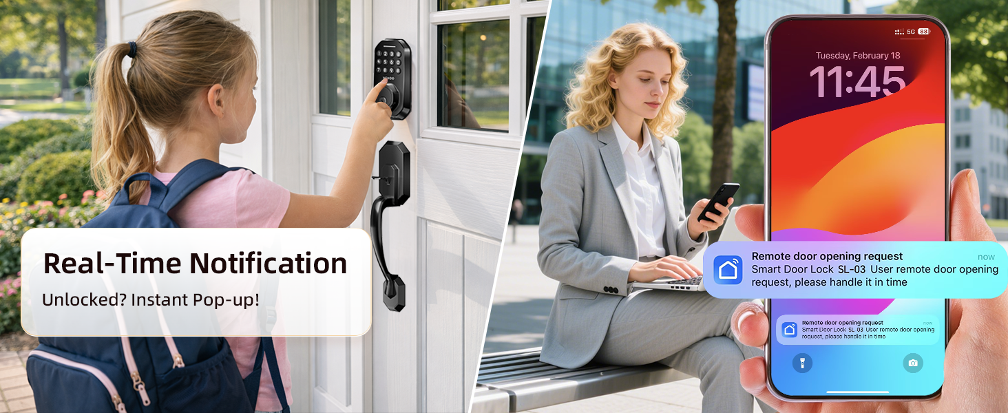 VCHOO Keyless Entry Door Lock