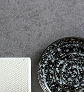 LAUCHUH Spoon Rest for Stove Top, 5 inch Ceramic Spoon Holder for Kitchen Counter Large Ladle Hol...
