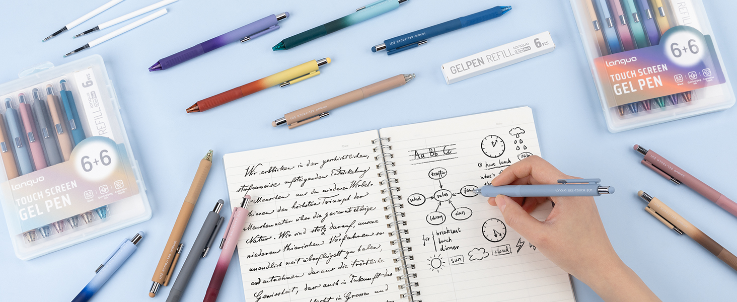 gel pens for journaling
