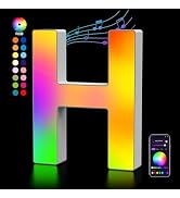 Light Up Letters USB Powered, LED Letter Lights Color Changing Alphabet Sign Gifts for Girls Wome...