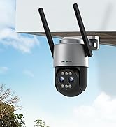 GENBOLT PTZ WiFi Security Camera Outdoor 2.5K, CCTV Home Surveillance Camera with 12X Hybrid Zoom...