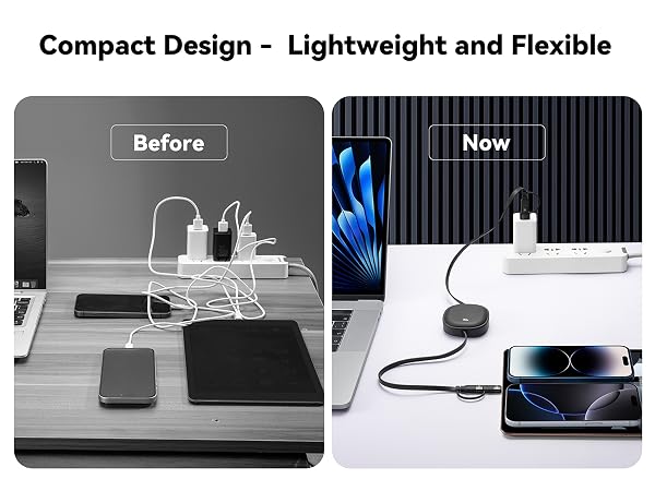 retractable charger for car