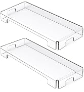 BEEGO Mechanical Computer Keyboard Cover - 2PCS Clear Acrylic Keyboard Cover Keyboard Dust Cover ...