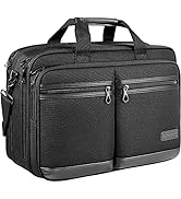 KROSER Laptop Bag Stylish Laptop Briefcase Fits Up to 17.3 Inch Expandable Water-Repellent Should...