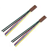 2pcs Multi-Color Ribbon Bookmark Attachable Bible Ribbon Bookmarks Markers Essentials Magnetic Bi...