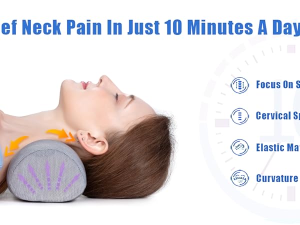 Ergonomic Memory Foam Camping Pillow