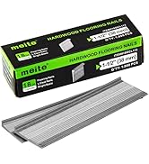 meite 18 Gauge Flooring Nails, 1-1/2 Inch 18GA L-Cleat Nails Flooring Nails for Softwood Installa...