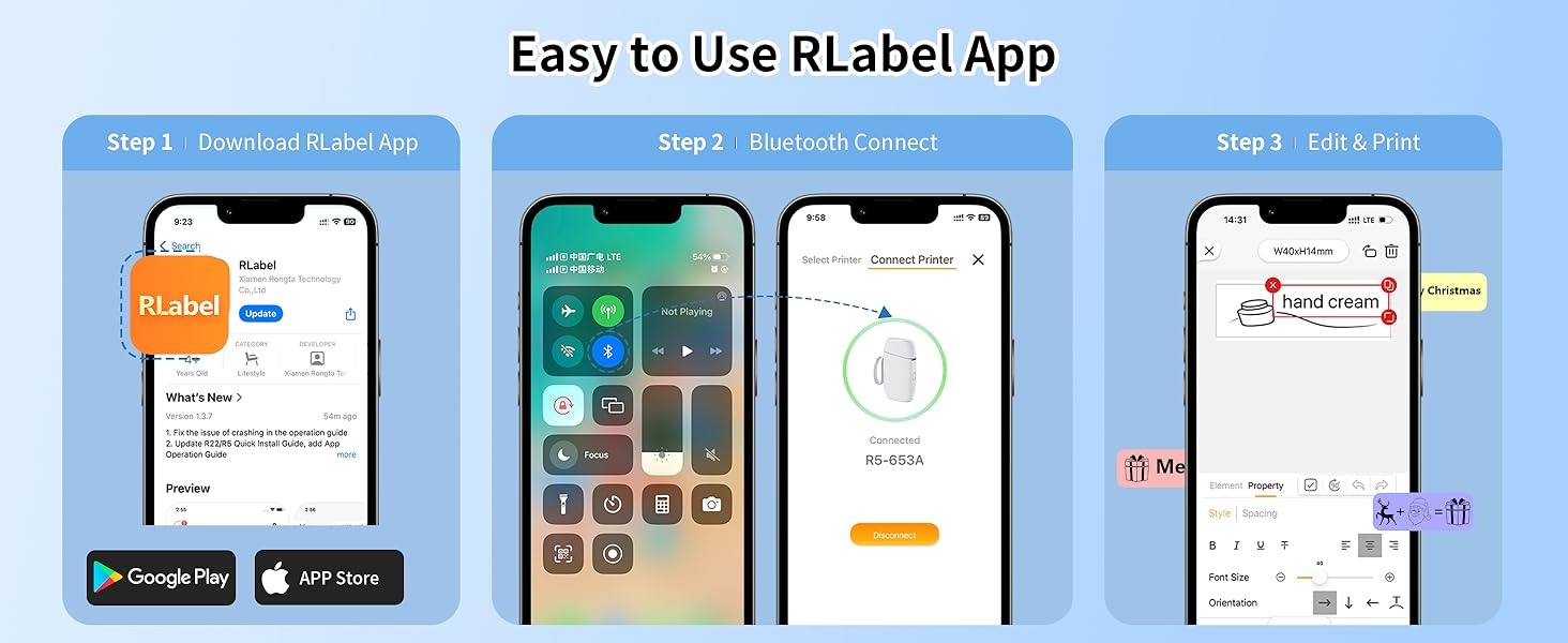 RLabel App