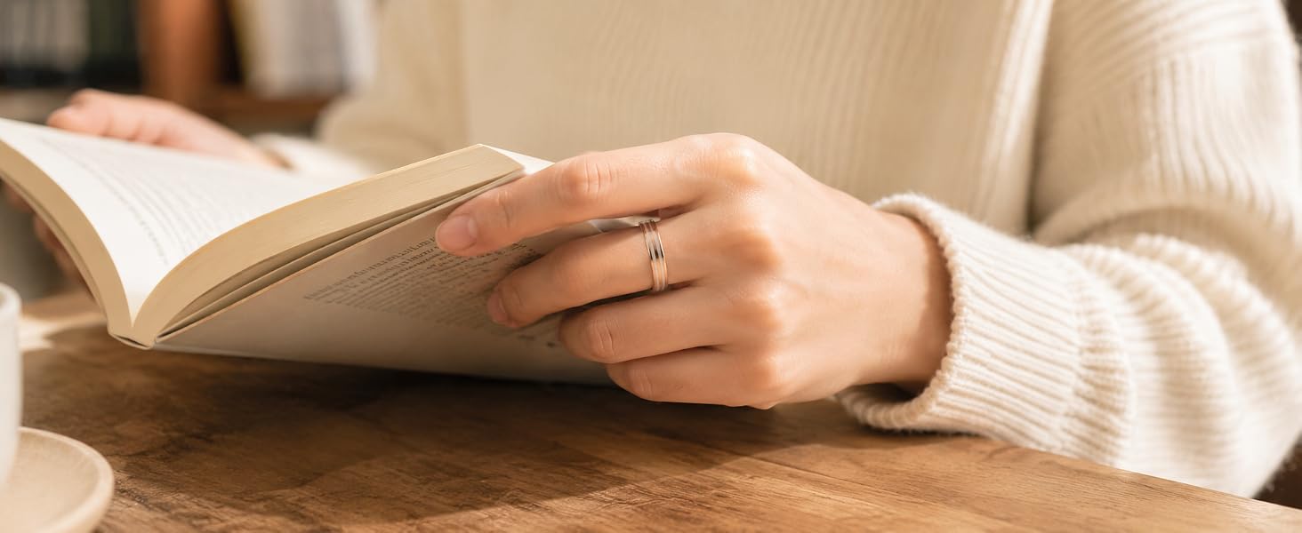 Slim smart ring
