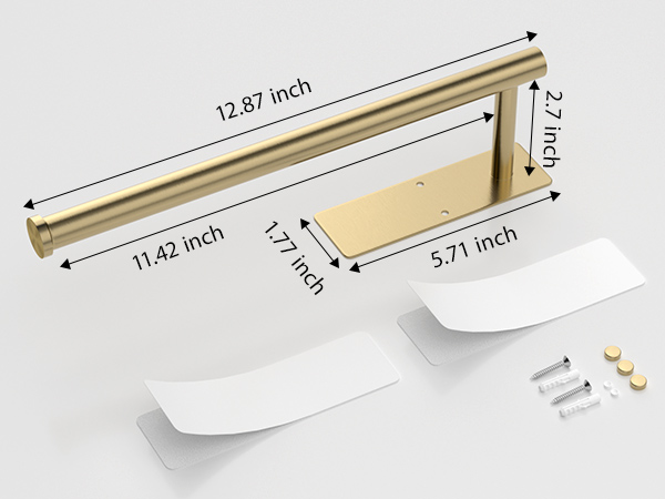 under cabinet paper towel holder no drill