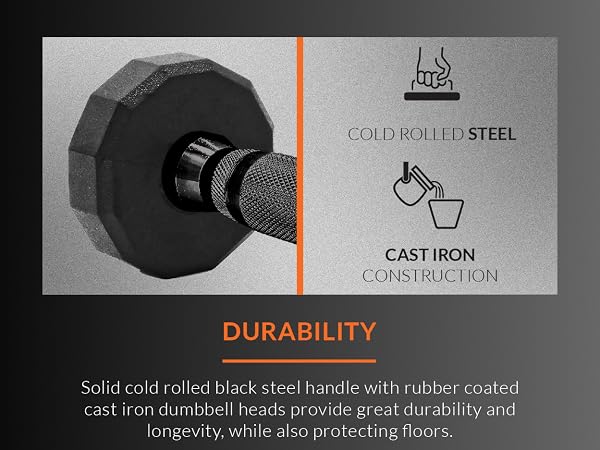 CAP dumbbells durability
