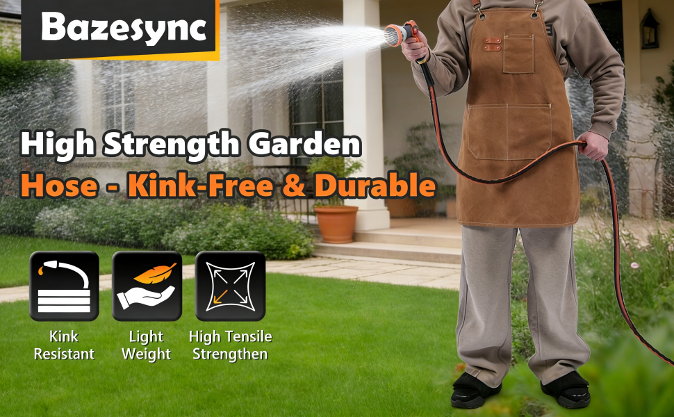garden hose,flexible garden hose 50ft,lightweight garden hose,water hose