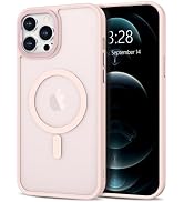 Anuck Case for iPhone 12 Pro Case Magnetic Phone Case Compatible with MagSafe, Soft TPU Bumper Ha...