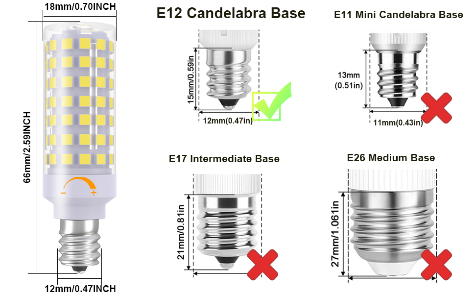 e12 bulb 60W led candelabra bulbs 60w led light bulbs