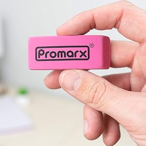 promarx pink erasers school work