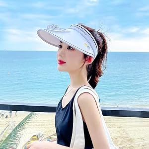 USB Sun Visor Hat