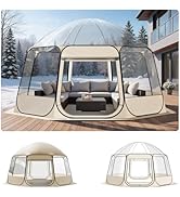 VEVOR Pop up Sports Tent, 8 Sizes Optional Clear Bubble Tent for 1-6 Person, Waterproof Outdoor P...