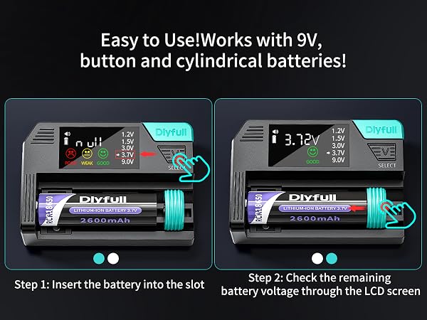 small battery tester