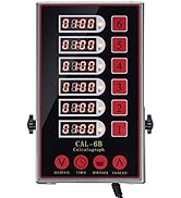 YOOYIST Precision Kitchen Timers for Cooking – 6 Channel Commercial Kitchen Timer Restaurant Kitc...